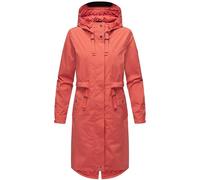 Kurzmantel NAVAHOO "Silberperlee" Gr. XXL (44), rot (coral) Damen Mäntel (55989257-XXL) coral