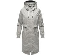 Kurzmantel NAVAHOO "Silberperlee" Gr. XL (42), grau (metallicgrau) Damen Mäntel (37055369-XL) metallicgrau