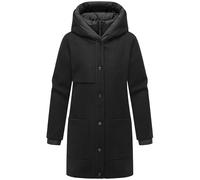 Kurzmantel NAVAHOO "Flauschwunder 14", Damen, Gr. M (38), schwarz, Obermaterial: 90% Polyacryl, 8% Viscose, 2% Elastan; Obermaterial 2: 100% Polyester; Innenfutter: 100% Polyester; Wattierung: 100% Po