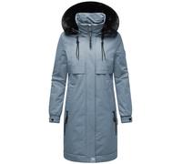 Kurzmantel NAVAHOO "Kaltwetterretter 14" Gr. M (38), blau (rauchblau) Damen Mäntel (90943603-M) rauchblau