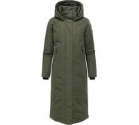 Wintermantel NAVAHOO "Schneewächter 14", Damen, Gr. S (36), olivgrün, Obermaterial: 100% Polyester; Innenfutter: 100% Polyester; Wattierung: 100% Polyester; Ärmelfutter: 100% Polyester, gerade knieums