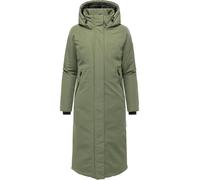 Wintermantel NAVAHOO "Schneewächter 14", Damen, Gr. XXXL(46), helloliv, Obermaterial: 100% Polyester; Innenfutter: 100% Polyester; Wattierung: 100% Polyester; Ärmelfutter: 100% Polyester, gerade knieu