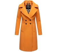 Navahoo Damen Mantel Trenchcoat Winterjacke Wintermantel B661 [B661-Wool-Apricot-Sorbet-Gr.XL]