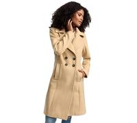 Wintermantel NAVAHOO "Wooly" Gr. XXXL (46), beige Damen Mäntel (24157052-XXXL) beige