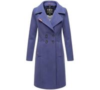 Wintermantel NAVAHOO "Wooly" Gr. XXXL (46), lila (lilablau) Damen Mäntel (51707337-XXXL) lilablau