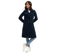 Wintermantel NAVAHOO "Wooly" Gr. XXXL (46), blau (navy) Damen Mäntel Wintermäntel (83917462-XXXL)