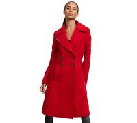 Navahoo Damen Mantel Trenchcoat Winterjacke Wintermantel B661 [B661-Wooly-Rot-Gr.XXL]