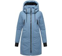 Wintermantel NAVAHOO "Winterzart 14", Damen, Gr. XL (42), rauchblau, Obermaterial: 100% Polyester; Innenfutter 1: 100% Polyester; Innenfutter 2: 100% Polyester; Wattierung: 100% Polyester; Ärmelfutter