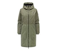 Navahoo Damen Parka Übergangsjacke Edelumhang mit Kapuze L