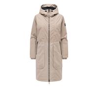 Navahoo Damen Parka Übergangsjacke Edelumhang mit Kapuze XL