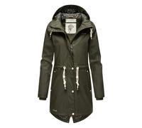 Navahoo Damen Regenjacke Flower of Ocean - Stylisch & Wasserdicht XS