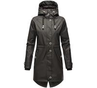 Navahoo Damen Regenjacke mit Kapuze Regenmantel Teddyfutter Wasserdicht B934