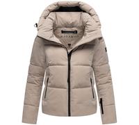 Steppjacke mit abnehmbarer Kapuze "Frostherz XIV" Light Taupe M