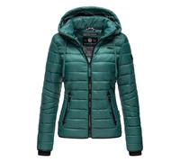 Steppjacke NAVAHOO "Lulana", Damen, Gr. L (40), grün (seegrün), Oberstoff: 100% Nylon. Futter: 100% Polyester. Wattierung: 100% Polyester. Ärmelfutter: 100% Polyester, figurbetont hüftlang, Ärmel ohne