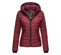 Navahoo Damen Steppjacke Lulana - Leicht, Stylisch & Abnehmbare Kapuze XS