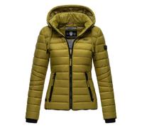 Navahoo Damen Steppjacke Lulana - Leicht, Stylisch & Abnehmbare Kapuze XS
