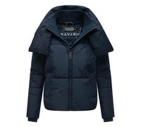 Outdoorjacke NAVAHOO "Traumelfe 14", Damen, Gr. M (38), blau (navy), Obermaterial: 100% Polyester, Innenfutter: 100% Polyester, Wattierung: 100% Polyester, Ärmelfutter: 100% Polyester, gerade hüftbede