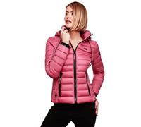 Navahoo Steppjacke »Lulana« leichte Übergangsjacke mit Kapuze, beere