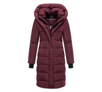 Steppmantel NAVAHOO "Laubzauber 14", Damen, Gr. L (40), weinrot, Obermaterial: 100% Polyester; Innenfutter: 100% Polyester; Wattierung: 100% Polyester; Ärmelfutter: 100% Polyester, tailliert knieumspi