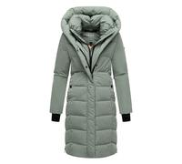 Steppmantel NAVAHOO "Laubzauber 14", Damen, Gr. L (40), mint, Obermaterial: 100% Polyester; Innenfutter: 100% Polyester; Wattierung: 100% Polyester; Ärmelfutter: 100% Polyester, tailliert knieumspiele