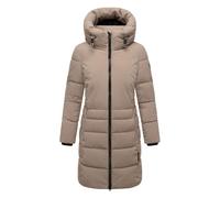 Steppmantel NAVAHOO "Mondnebel XIV", Damen, Gr. L (40), grau (taupe), Obermaterial: 100% Polyester; Innenfutter: 100% Polyester; Wattierung: 100% Polyester; Ärmelfutter: 100% Polyester, modisch, figur