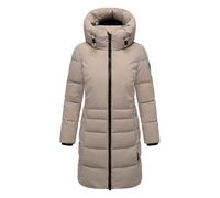 Steppmantel NAVAHOO "Mondnebel XIV", Damen, Gr. M (38), grau (helltaupe), Obermaterial: 100% Polyester; Innenfutter: 100% Polyester; Wattierung: 100% Polyester; Ärmelfutter: 100% Polyester, modisch, f