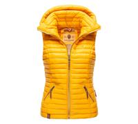 Navahoo Damen Steppweste Shadaa - Leichte Weste mit Abnehmbarer Kapuze S