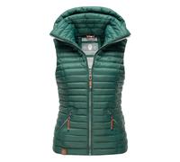 Navahoo Damen Steppweste Shadaa - Leichte Weste mit Abnehmbarer Kapuze XS