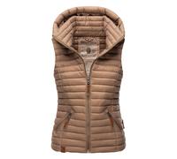 Navahoo Steppweste Damen taupe, XS