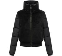 Plüschjacke NAVAHOO "Teddyzone 14", Damen, Gr. XL (42), schwarz, Obermaterial 1: 100% Polyester, Obermaterial 2: Polyester, Innenfutter: 100% Polyester, Wattierung: 100% Polyester, Ärmelfutter: 100% P