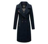 Navahoo Damen Trenchcoat Wooly - Premium Wintermantel mit Eleganter Passform 3XL