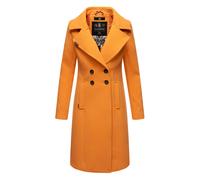 Navahoo Damen Mantel Trenchcoat Winterjacke Wintermantel B661 [B661-Wool-Apricot-Sorbet-Gr.M]