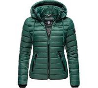 Navahoo Damen Übergang Steppjacke mit Kapuze Lulana | Länge: hüftlang | Wärmegrad 2 von 3 - leicht gefüttert | wasserabweisendes, weiches Obermaterial | abnehmbare Kapuze