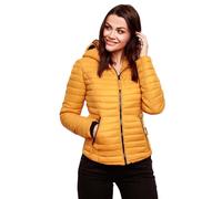 Navahoo Steppjacke »Kimuk« leichte Übergangsjacke mit Kapuze, gelb
