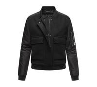 Bomberjacke NAVAHOO "Willstehaben 14" Gr. XXL (44), schwarz Damen Jacken (14785760-XXL) schwarz