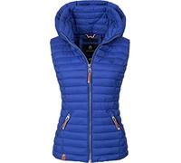 Navahoo Damen Steppweste Shadaa - Leichte Weste mit Abnehmbarer Kapuze XS