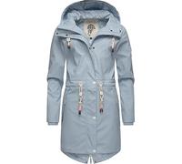 Regenjacke NAVAHOO "Tropical Stormoo" Gr. M (38), blau (babyblau) Damen Jacken (42102714-M) babyblau