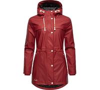 Regenmantel NAVAHOO "Rainy Forest", Damen, Gr. XXL (44), rot (blutrot), Obermaterial: 70% Polyester, 30% Polyurethan. Innenfutter: 100% Polyester. Ärmelfutter: 100% Polyester. Wattierung: 100% Polyest
