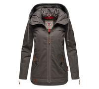 Navahoo Damen Übergangsjacke Wekoo - Leichte Baumwolljacke mit Kapuze M