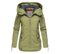 Navahoo Damen Übergangsjacke Wekoo - Leichte Baumwolljacke mit Kapuze S