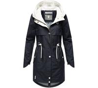 Kurzmantel NAVAHOO "Xankaa" Gr. M (38), blau (navy) Damen Mäntel (83496236-M) navy