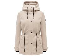 Kurzmantel NAVAHOO "Lächelstern 14", Damen, Gr. L (40), helltaupe, Obermaterial: 100% Polyester. Innenfutter: 100% Polyester. Ärmelfutter: 100% Polyester, tailliert Po-bedeckend, hoch geschlossener Au