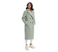 Navahoo Damen Übergangsmantel (XS-3XL) - Eleganter Mantel mit Reverkragen, Mantel im Trenchcoat Stil, Warme Jacke Frauen - N052 (XXL, SmokeyMint)