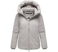 Winterjacke NAVAHOO "Blütenlicht 14", Damen, Gr. XXXL(46), bone, Obermaterial: 100% Polyester, Innenfutter: 100% Polyester, Wattierung: 100% Polyester, Ärmelfutter: 100% Polyester, gerade hüftbedecken