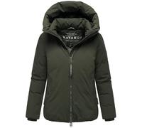 Winterjacke mit Kapuze "Blütenlicht 14" Dark Olive XXL