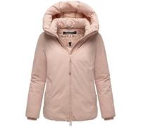 Winterjacke NAVAHOO "Blütenlicht 14", Damen, Gr. L (40), pfirsich, Obermaterial: 100% Polyester, Innenfutter: 100% Polyester, Wattierung: 100% Polyester, Ärmelfutter: 100% Polyester, gerade hüftbedeck