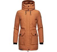 Warmer Wintermantel mit Kapuze "Blizzardstorm" Rusty Cinnamon XL
