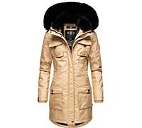 Navahoo Damen Warmer Winterparka mit Abnehmbarer Kapuze und extra Einkaufstasche Tiniis XS-XXL