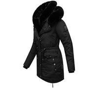 Navahoo Wintermantel Damen schwarz, M