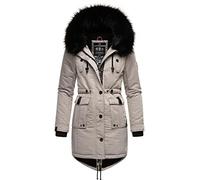 Navahoo Damen Warmer Winterparka mit Kapuze Luluna Prc Zinc Grey Gr. XXL